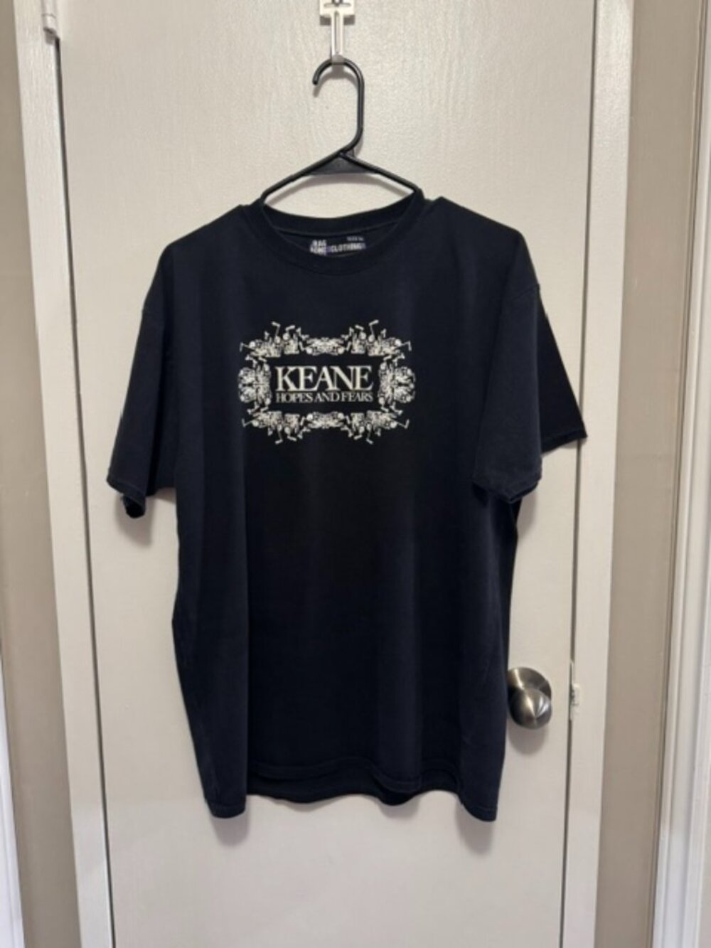 Vintage Keane Hopes and Fears 2005 USA Canada Tour T-Shirt Massey Hall XL